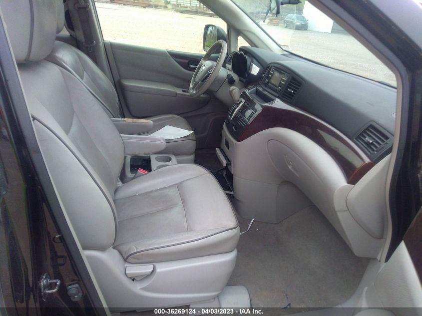 2013 NISSAN QUEST SV - JN8AE2KP3D9067984