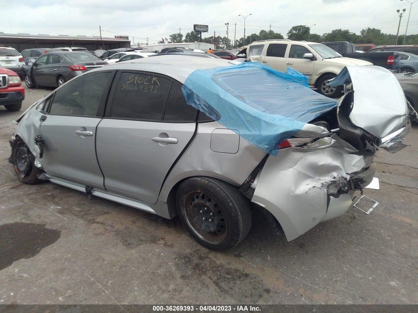VIN JTDEPRAE1LJ100736 2020 TOYOTA COROLLA LE