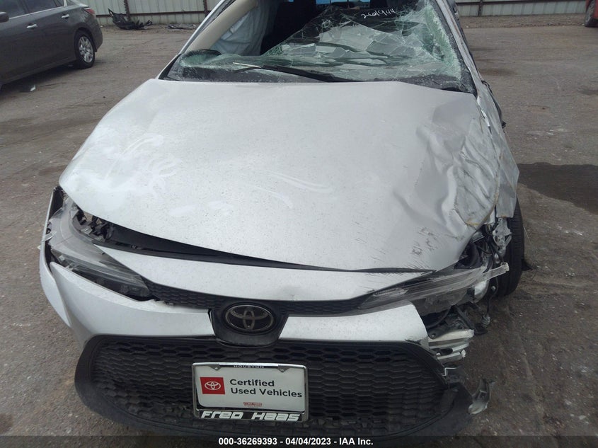 VIN JTDEPRAE1LJ100736 2020 TOYOTA COROLLA LE