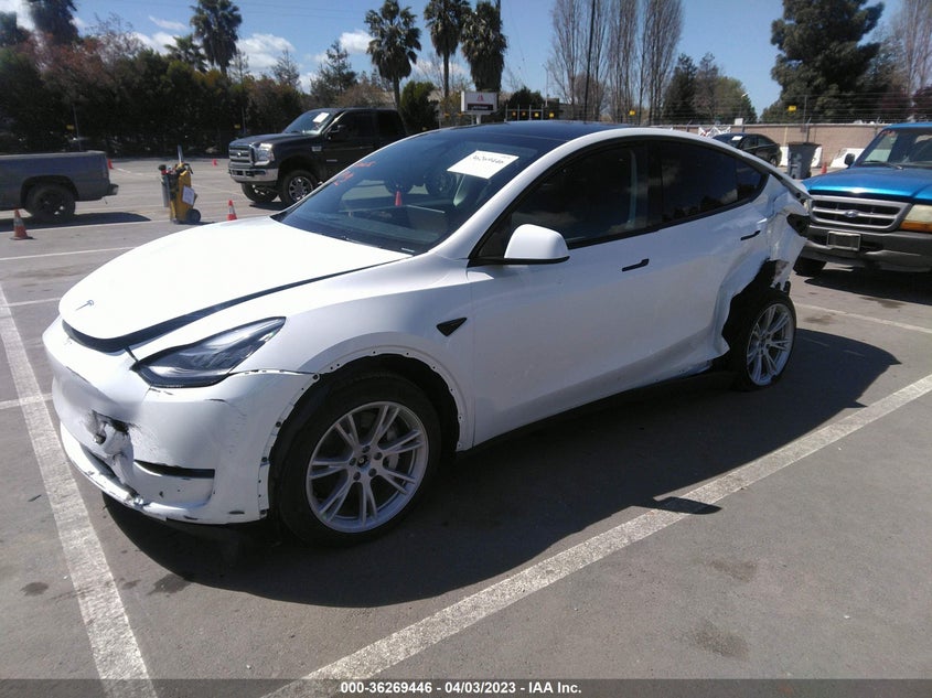 VIN 7SAYGDEE4PF600061 2023 TESLA MODEL Y LONG RANGE