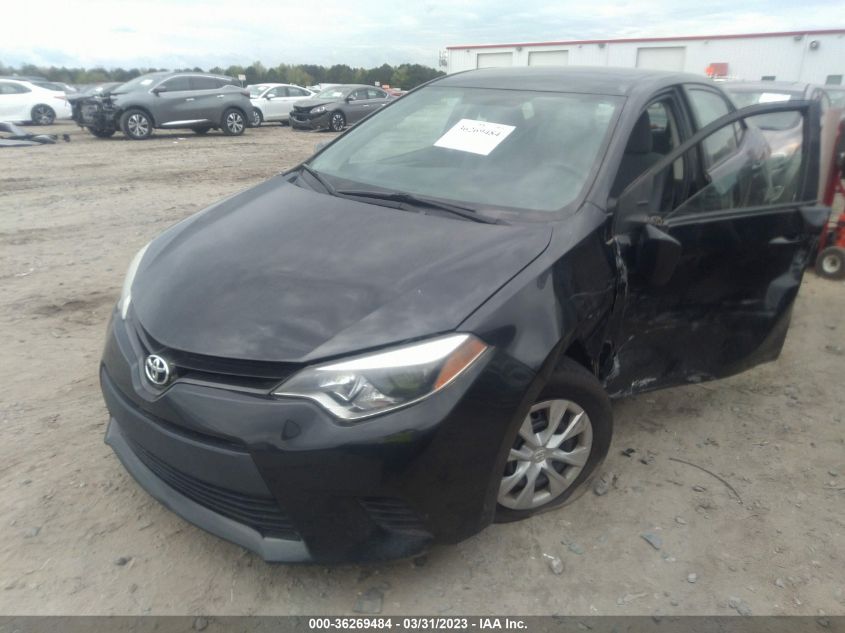 2015 TOYOTA COROLLA L/LE/S/S PLUS/LE PLUS - 2T1BURHE8FC318206