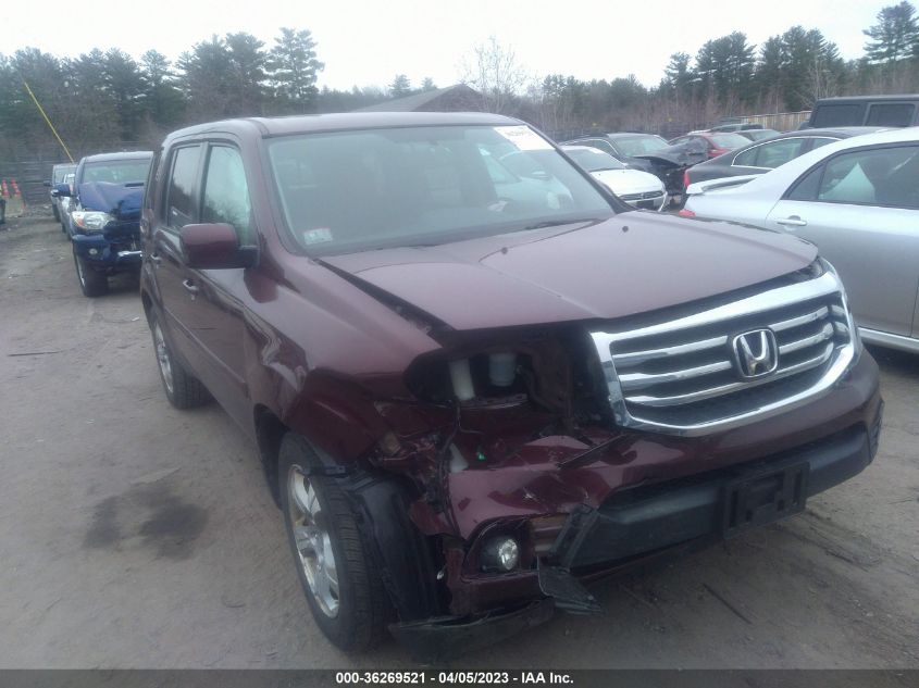 2013 HONDA PILOT EX-L - 5FNYF4H50DB019342