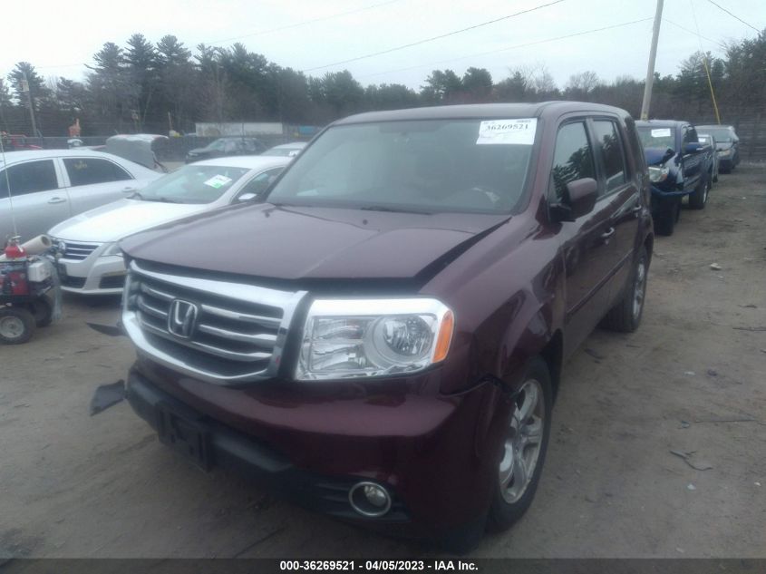 2013 HONDA PILOT EX-L - 5FNYF4H50DB019342