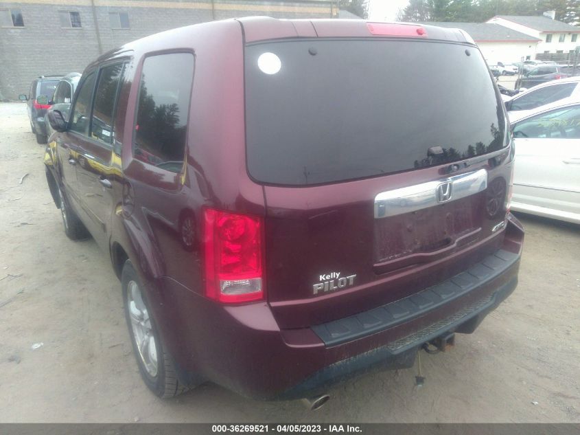 2013 HONDA PILOT EX-L - 5FNYF4H50DB019342