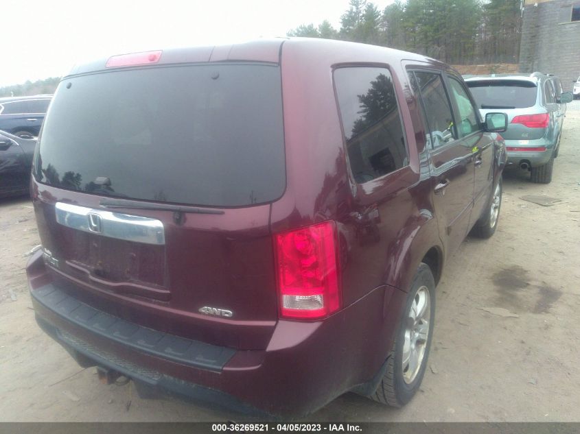 2013 HONDA PILOT EX-L - 5FNYF4H50DB019342