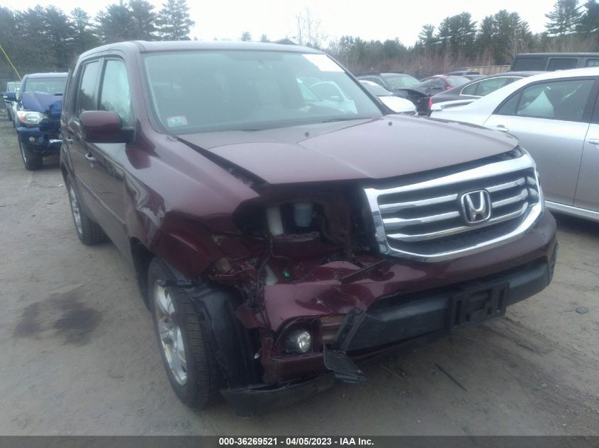 2013 HONDA PILOT EX-L - 5FNYF4H50DB019342