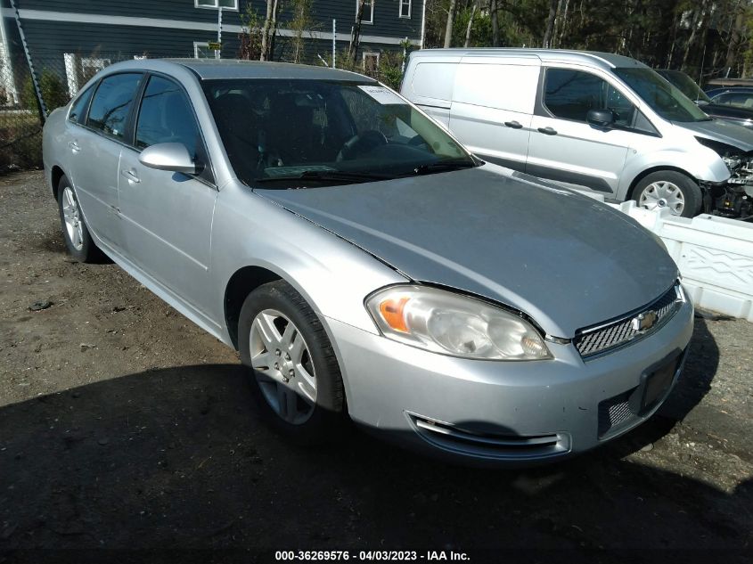 2016 CHEVROLET IMPALA LIMITED LT - 2G1WB5E34G1104552