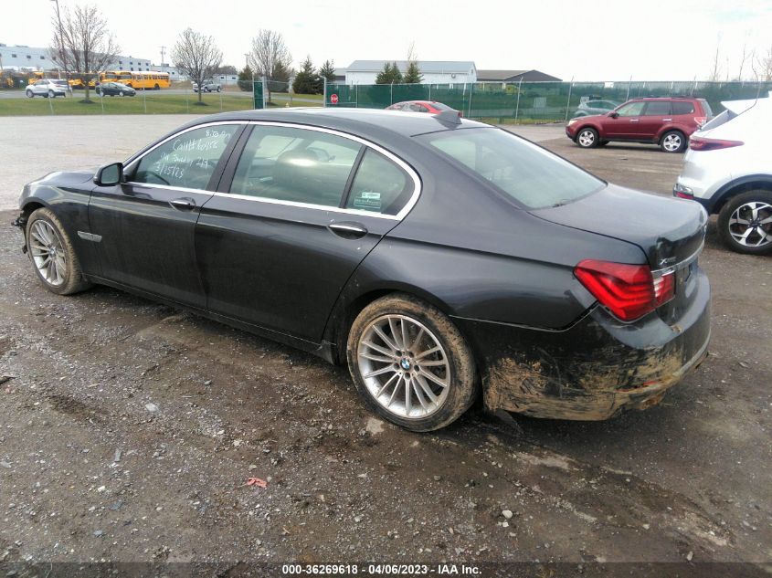 2013 BMW 7 SERIES 750LI XDRIVE - WBAYF8C59DD139787