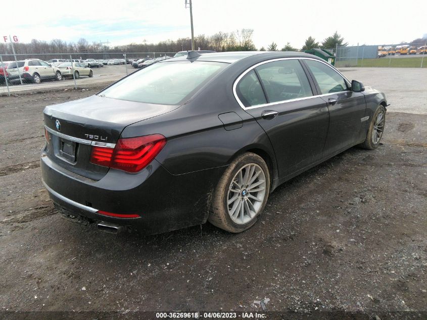 2013 BMW 7 SERIES 750LI XDRIVE - WBAYF8C59DD139787