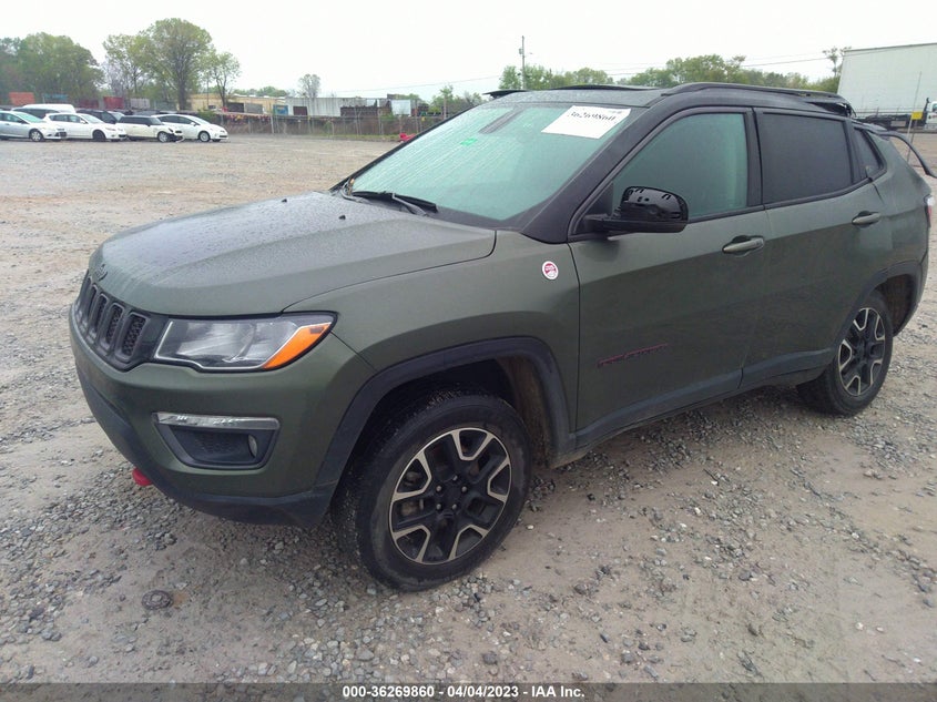 VIN 3C4NJDDB3LT211772 2020 JEEP COMPASS TRAILHAWK