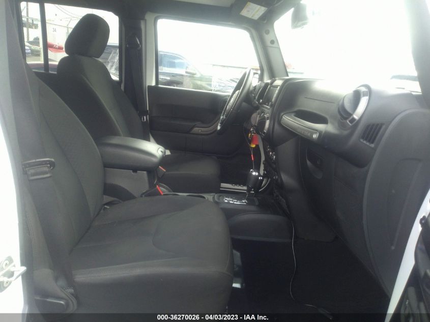2016 JEEP WRANGLER UNLIMITED SPORT - 1C4BJWDG9GL177817