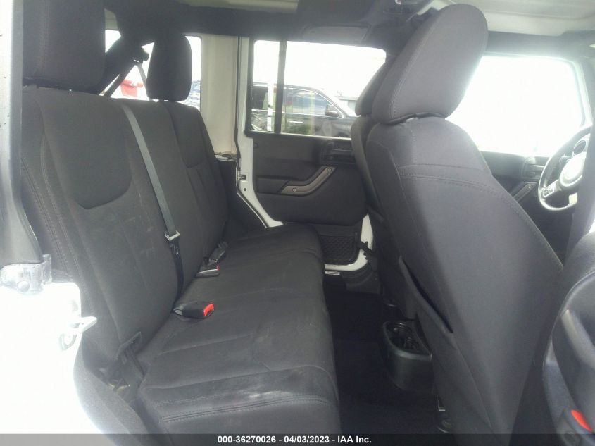 2016 JEEP WRANGLER UNLIMITED SPORT - 1C4BJWDG9GL177817