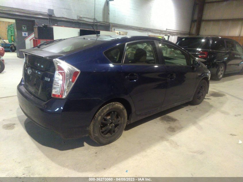 2014 TOYOTA PRIUS FOUR/FIVE/THREE/ONE/TWO - JTDKN3DU2E0391572