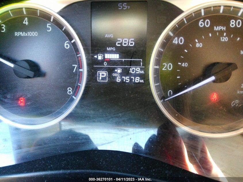 VIN 3N1CP5CU4KL511899 2019 NISSAN KICKS S