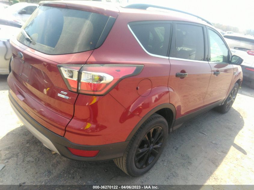 2017 FORD ESCAPE SE - 1FMCU9GD8HUA57142