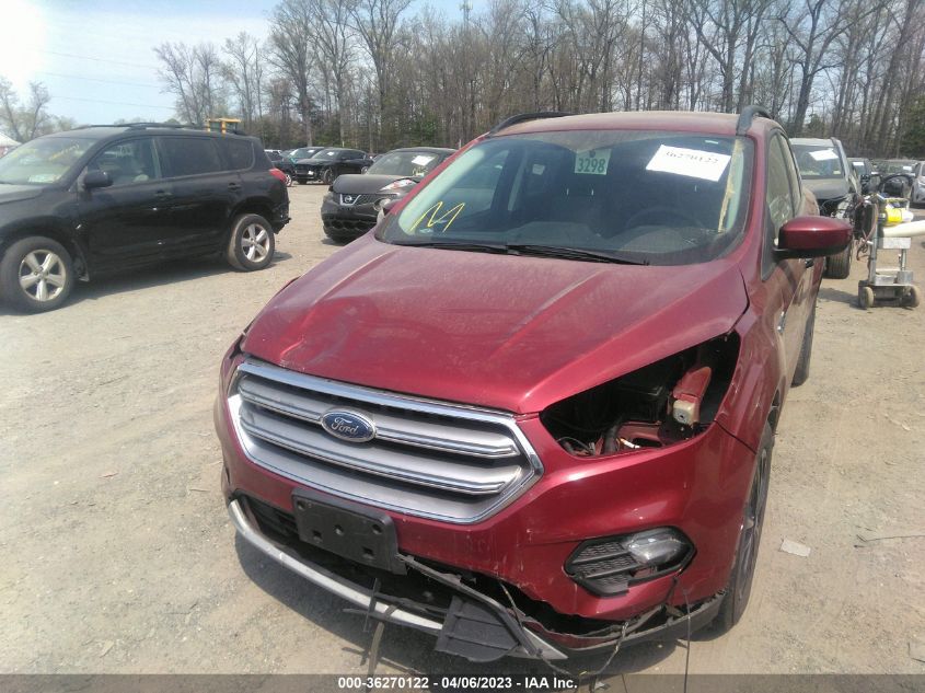 2017 FORD ESCAPE SE - 1FMCU9GD8HUA57142