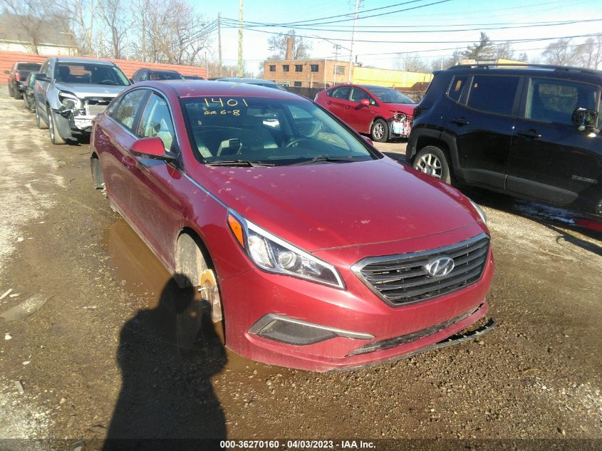 2016 HYUNDAI SONATA 2.4L SE - 5NPE24AF6GH331401