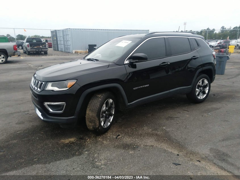 VIN 3C4NJDCB1JT336459 2018 JEEP COMPASS LIMITED