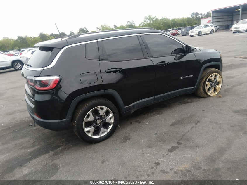 VIN 3C4NJDCB1JT336459 2018 JEEP COMPASS LIMITED