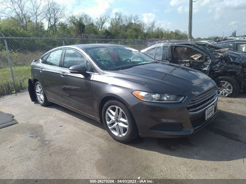 2016 FORD FUSION SE - 3FA6P0HDXGR396161