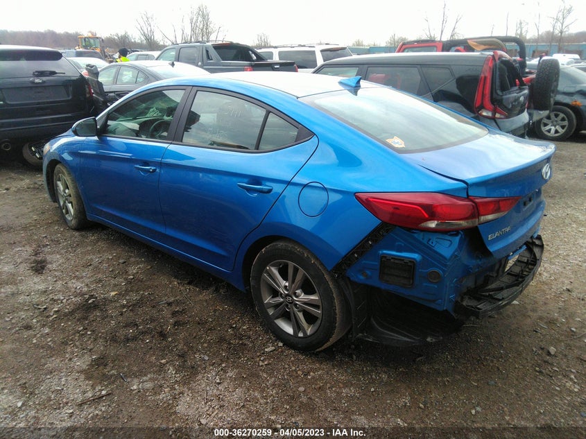 VIN 5NPD84LF6HH167740 2017 HYUNDAI ELANTRA SE
