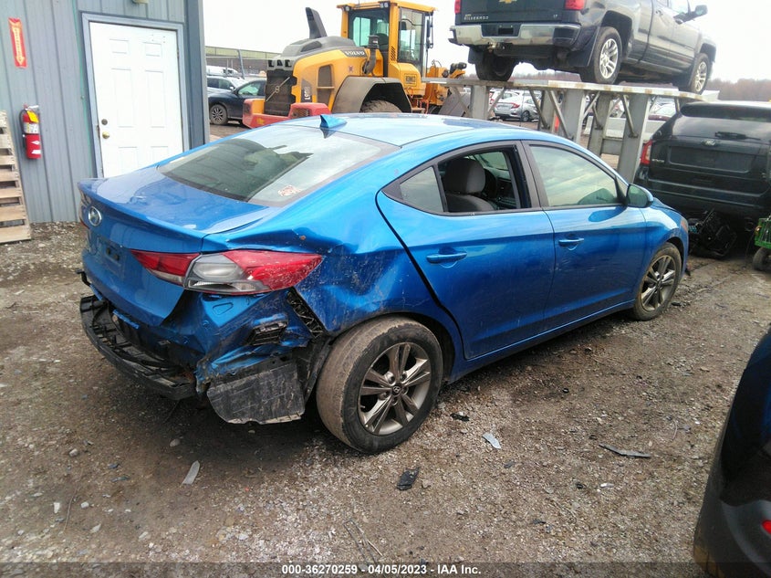 VIN 5NPD84LF6HH167740 2017 HYUNDAI ELANTRA SE
