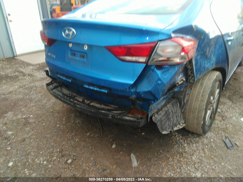 VIN 5NPD84LF6HH167740 2017 HYUNDAI ELANTRA SE