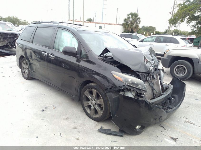 2015 TOYOTA SIENNA SE - 5TDXK3DC2FS663154