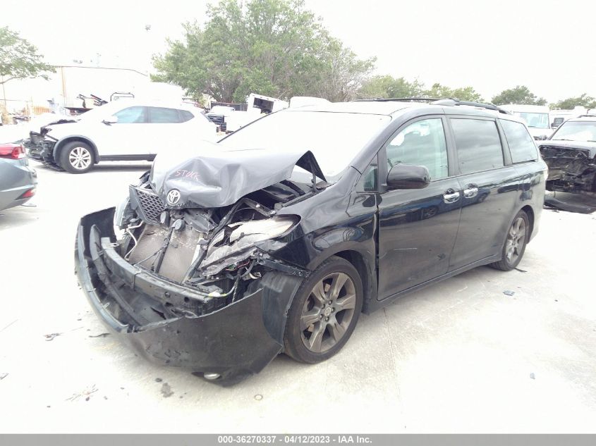 2015 TOYOTA SIENNA SE - 5TDXK3DC2FS663154