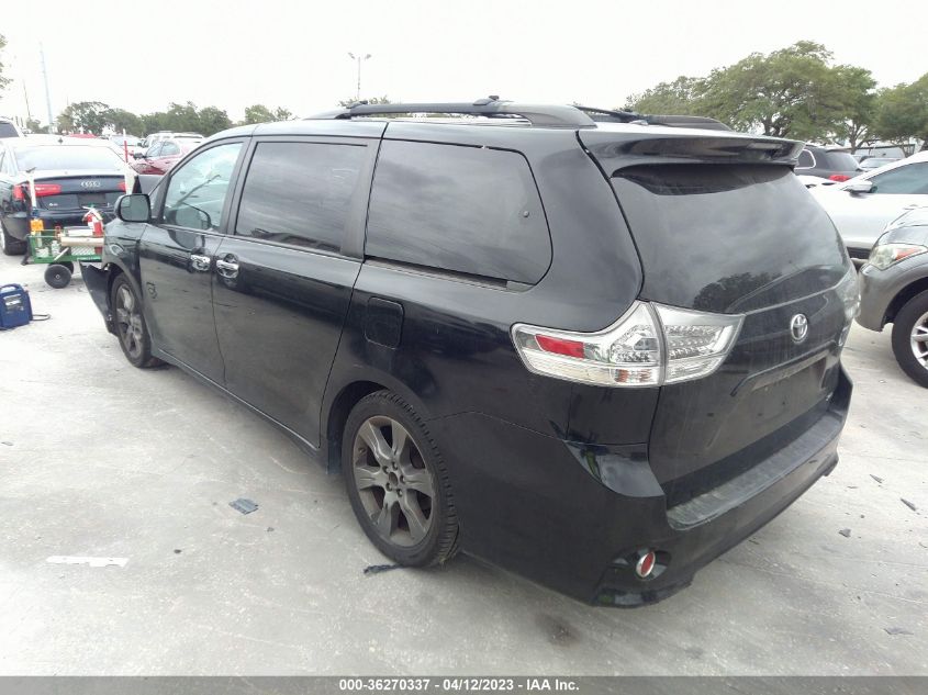2015 TOYOTA SIENNA SE - 5TDXK3DC2FS663154