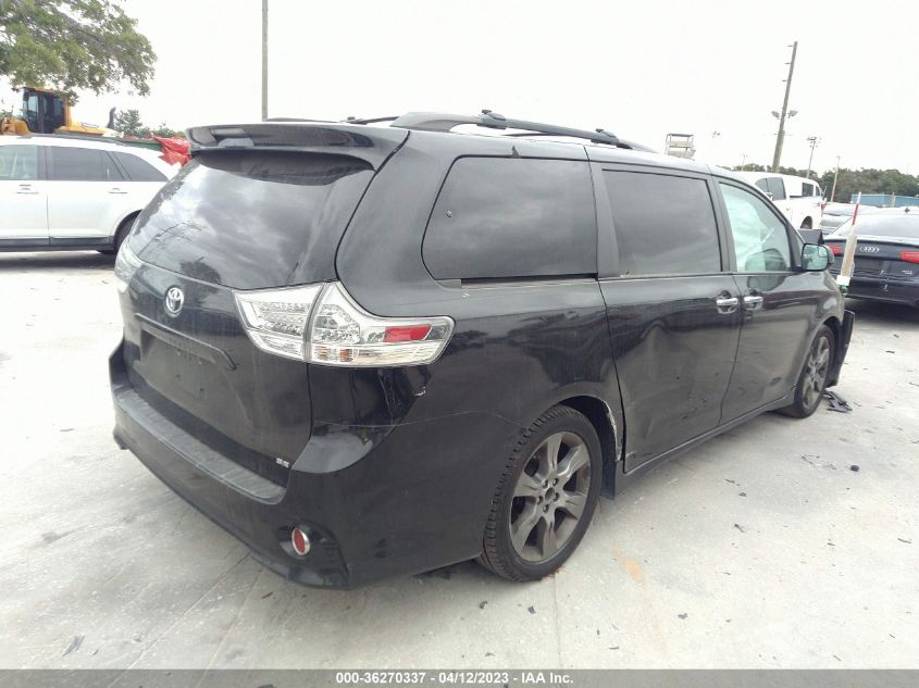 2015 TOYOTA SIENNA SE - 5TDXK3DC2FS663154