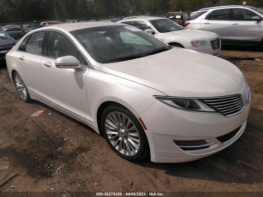 2015 LINCOLN MKZ - 3LN6L2G92FR602369