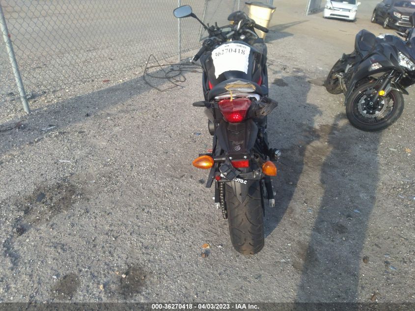 2016 YAMAHA FZ6 R - JYARJ18E6GA014544