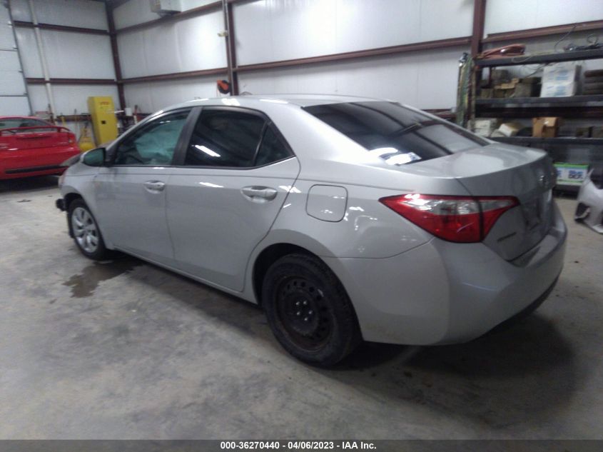 2016 TOYOTA COROLLA L/LE/S/S PLUS/LE PLUS - 2T1BURHEXGC552767