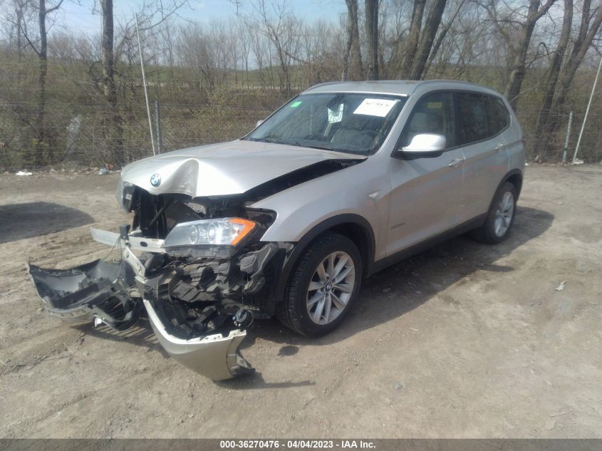 2013 BMW X3 XDRIVE28I - 5UXWX9C51D0A14594