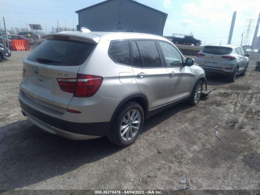 2013 BMW X3 XDRIVE28I - 5UXWX9C51D0A14594