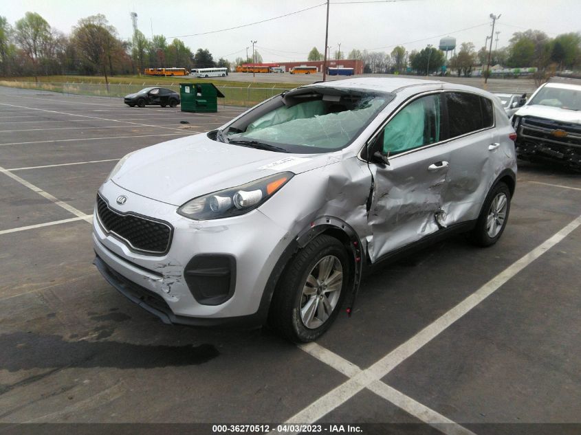 2017 KIA SPORTAGE LX - KNDPM3AC5H7240810