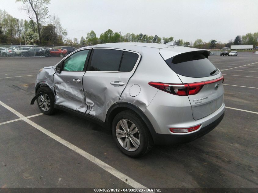 2017 KIA SPORTAGE LX - KNDPM3AC5H7240810