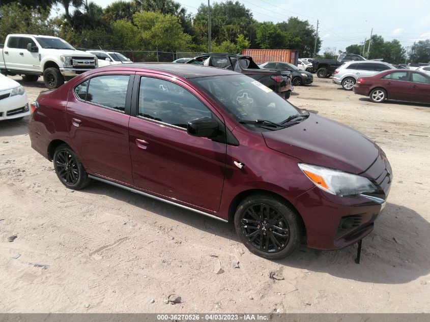 2022 MITSUBISHI MIRAGE G4 ES/LE/BLACK EDITION - ML32FUFJ8NHF04227