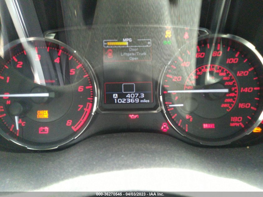 2015 SUBARU WRX - JF1VA1A69F9816033