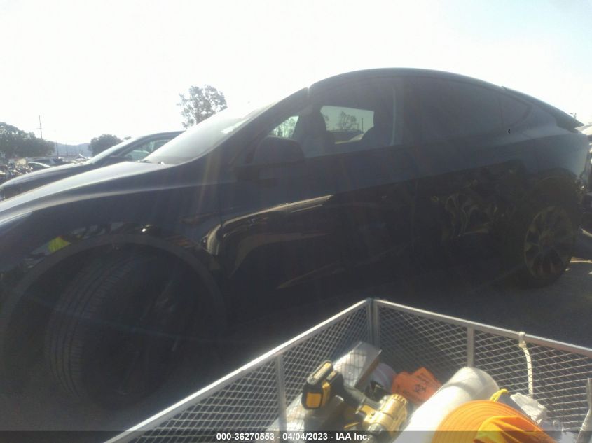 2022 TESLA MODEL Y LONG RANGE - 7SAYGDEE4NF469680