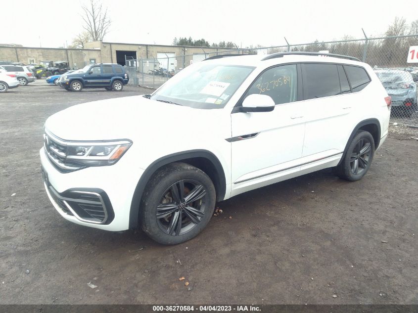 2021 VOLKSWAGEN ATLAS 3.6L V6 SE W - 1V2RR2CA4MC581194
