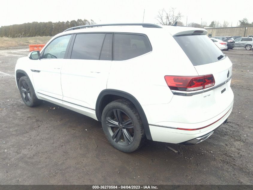 2021 VOLKSWAGEN ATLAS 3.6L V6 SE W - 1V2RR2CA4MC581194