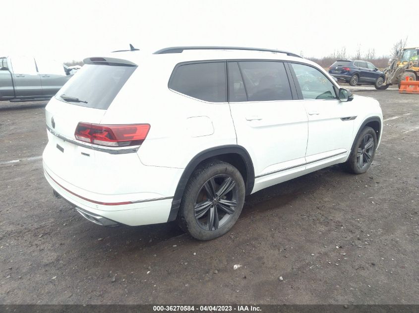 2021 VOLKSWAGEN ATLAS 3.6L V6 SE W - 1V2RR2CA4MC581194