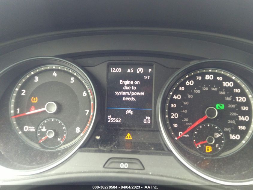 2021 VOLKSWAGEN ATLAS 3.6L V6 SE W - 1V2RR2CA4MC581194