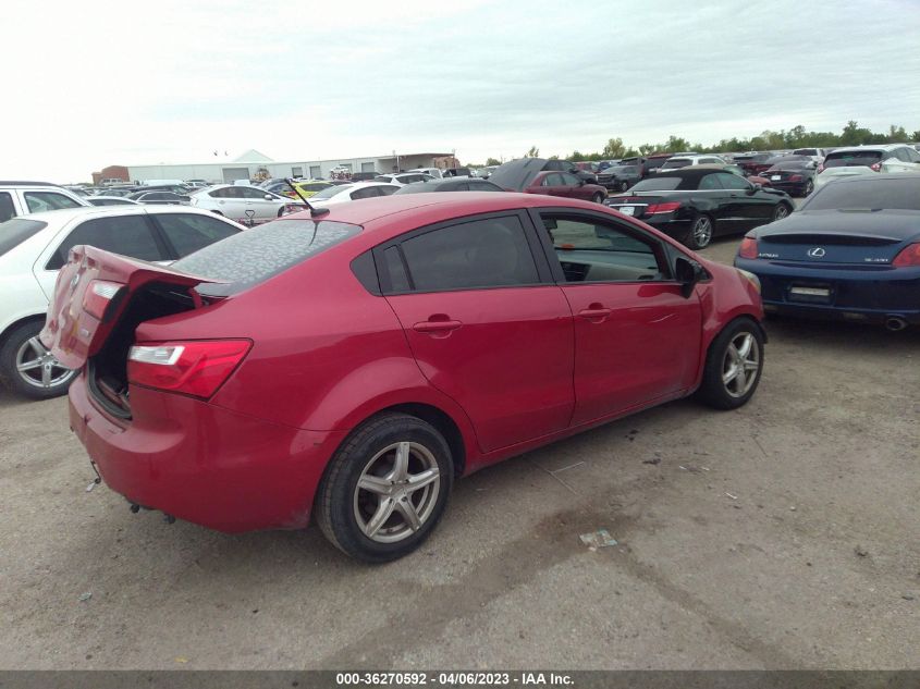 2013 KIA RIO LX - KNADM4A32D6132960
