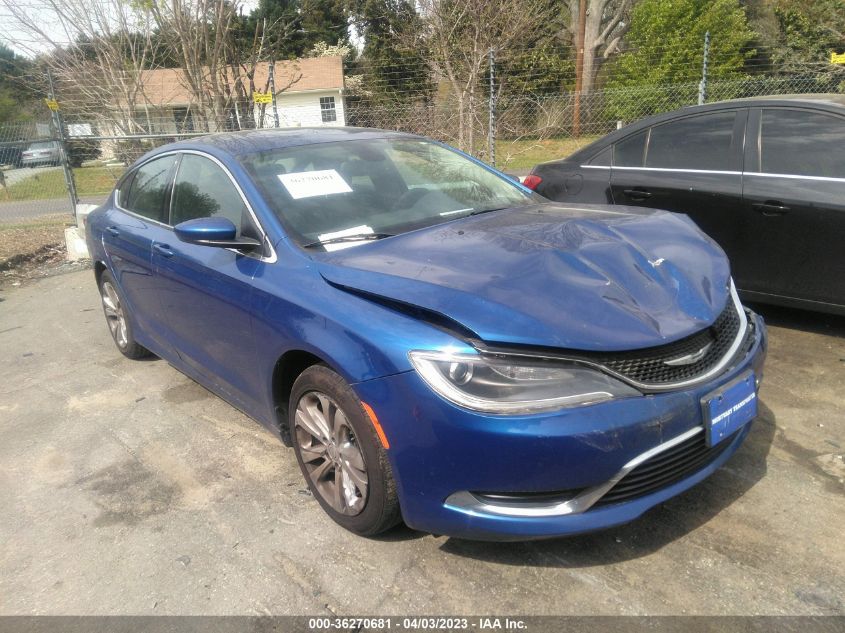 2015 CHRYSLER 200 LIMITED - 1C3CCCAB2FN701094