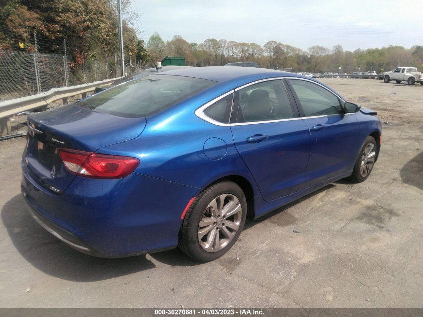 2015 CHRYSLER 200 LIMITED - 1C3CCCAB2FN701094