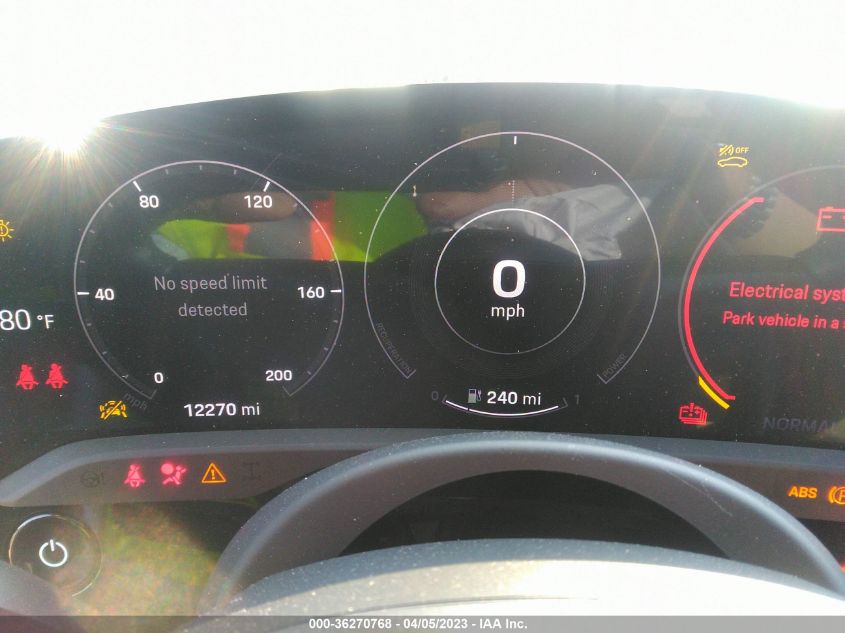 2021 PORSCHE TAYCAN 4S WP0AB2Y15MSA43818