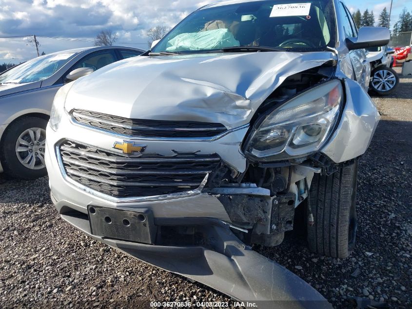 2016 CHEVROLET EQUINOX LT - 2GNFLFEK5G6247926